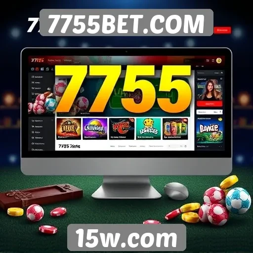 Análise da interface do usuário no 7755BET